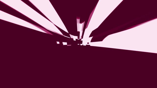 Abstract Geometric Burst: A dynamic visual symphony of bold, geometric shapes bursts forth, a stunning interplay of lines and forms in vibrant hues, evoking a sense of motion and energy.