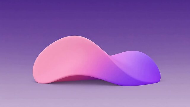 Pink and purple abstract streamline