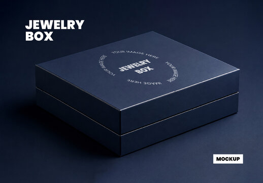 Jewelry Box Mockup