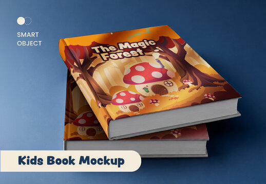 Kids Book Mockup