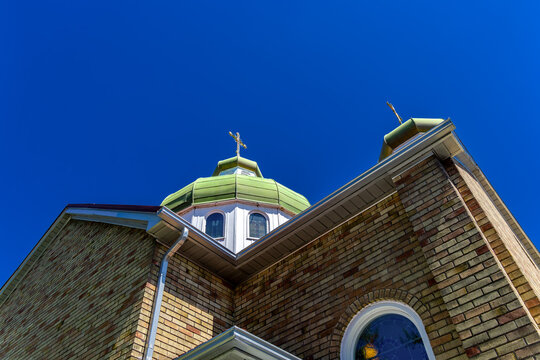 St. Stephen the Great and Nectarius Romanian Orthodox Church as seen on April 26 2026.
