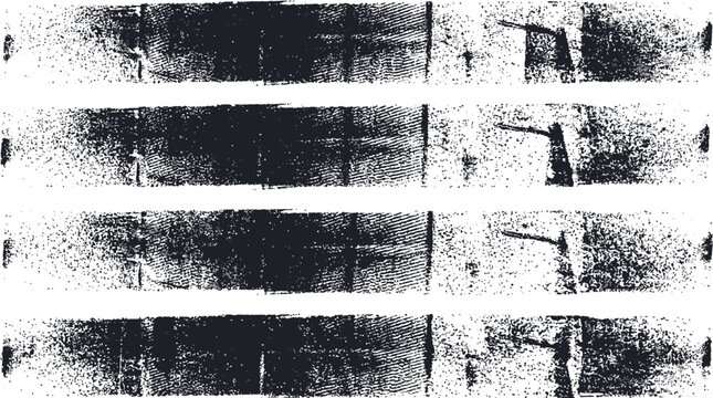 A black and white image of a fingerprint with a unique pattern