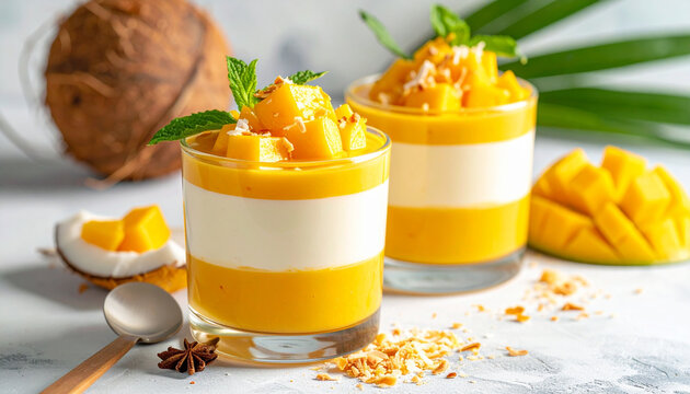 Mango Pudding Delight
