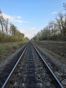 railway in the countryside
