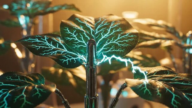 Futuristic Plant Growth with Electric Energy in Biolab