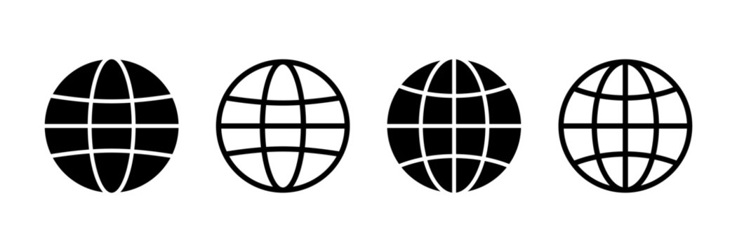 Web icon vector illustration. go to web sign and symbol. web click icon. Global search icon