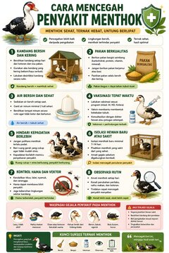 Cara Mencegah Penyakit Mentok - Panduan Lengkap Peternakan Bebek.