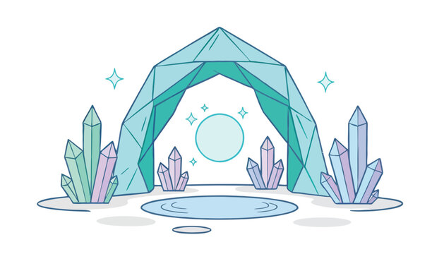Magical Crystal Gateway Arch
