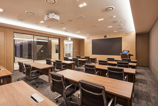 Professional Education Space With Clean Interior Design