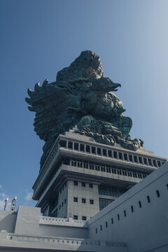 The newest Garuda Wisnu Kencana statue at the GWK (Garuda Wisnu Kencana) tourist location in Jimbaran, April 3, 2026, Bali, Indonesia
