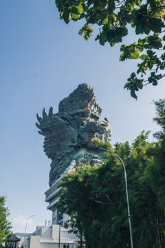 The newest Garuda Wisnu Kencana statue at the GWK (Garuda Wisnu Kencana) tourist location in Jimbaran, April 3, 2026, Bali, Indonesia