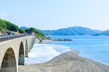 初夏の鹿の子大橋　鹿児島県薩摩川内市　 © M・H