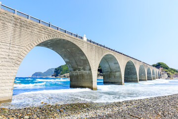 初夏の鹿の子大橋　鹿児島県薩摩川内市　 © M・H