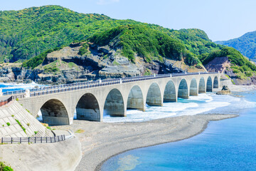 初夏の鹿の子大橋　鹿児島県薩摩川内市　 © M・H