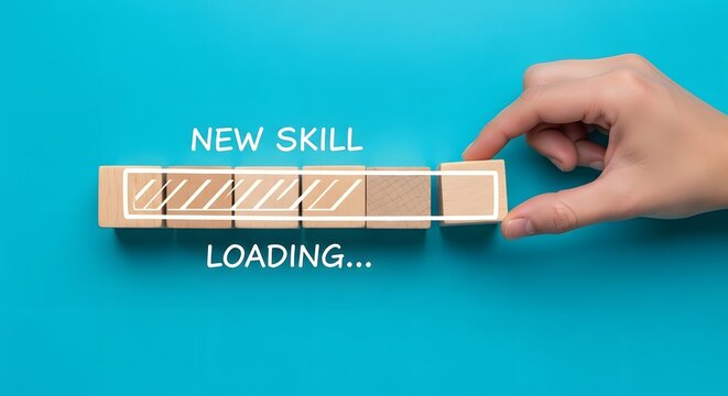 New skill loading progress bar concept