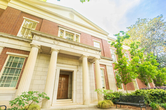 The Harold Hirsch Hall houses the School of Law on the University of Georgia campus in Athens, Georgia.