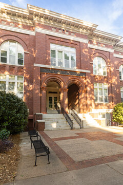Terrell Hall, office of Undergraduate Admissions, on the University of Georgia campus in Athens, Georgia.