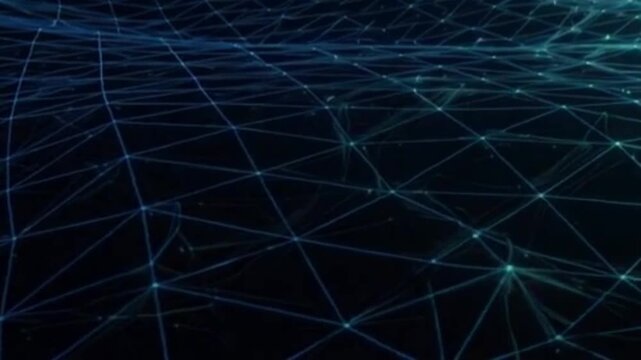 Seamless Abstract Data Streams, Digital Signal Processing and High-Speed Fiber Optic Concept.