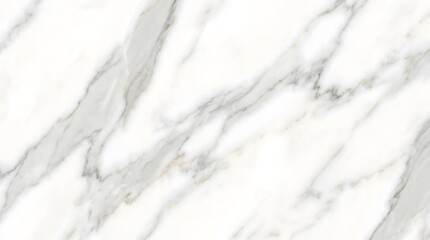 Obraz premium Close-up of white marble texture with gray veins