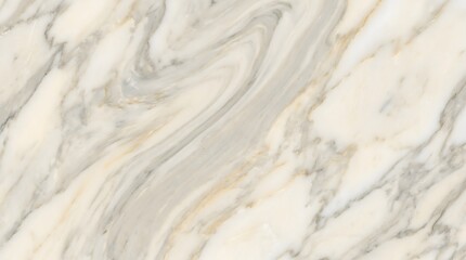 Obraz premium Close-up of a beige and gray marble surface with swirling patterns