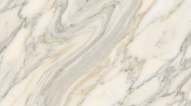 Close-up of a beige and gray marble surface with swirling patterns