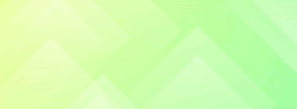 Abstract geometric background with overlapping triangles in a gradient of soft yellow and green colors, creating a light and airy feel with a subtle texture