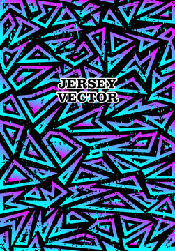 Abstract neon magenta and cya...