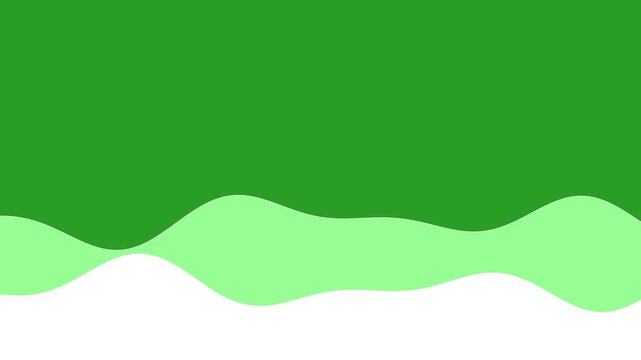 126 Wave Line Light Green 2Lines Fast Up A - Animated Background Loop