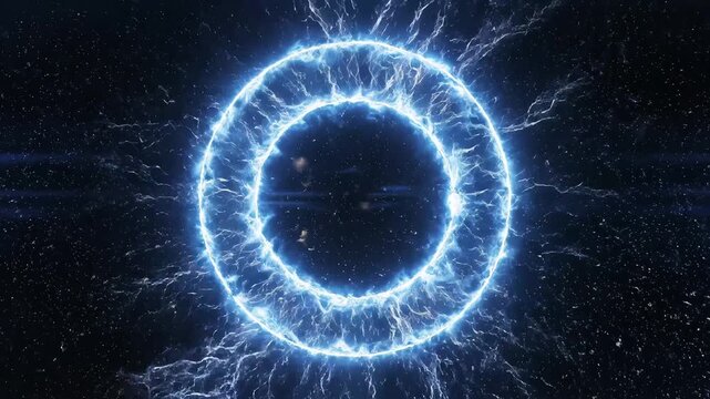 Cosmic energy vortex in space for creative digital media and visual arts