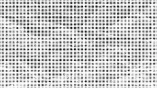Crinkled white paper texture with transparent background