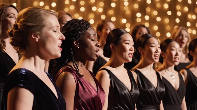 women singing in choir symbolizing trust, reliability, and premium quality