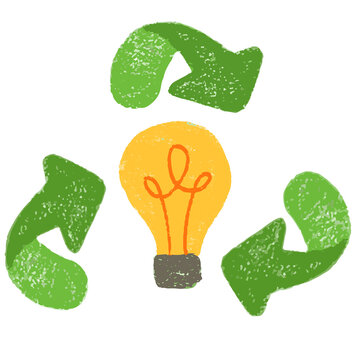 green eco bulb