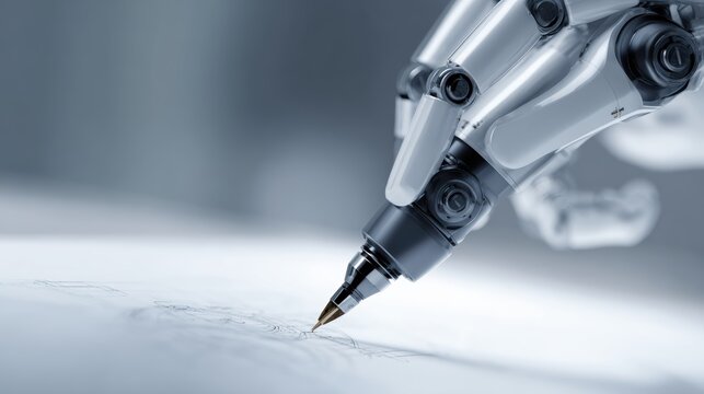 AI robot helping engineer design mechanical parts using CAD software