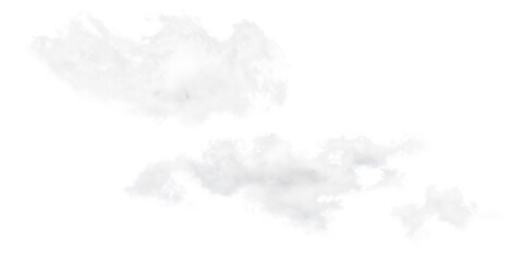Fototapeta na wymiar white clouds on a white isolated background
