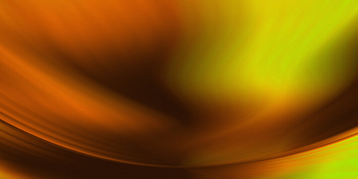 Abstract gold and orange background with a subtle smoky color transition, soft, sweeping parabolic curves