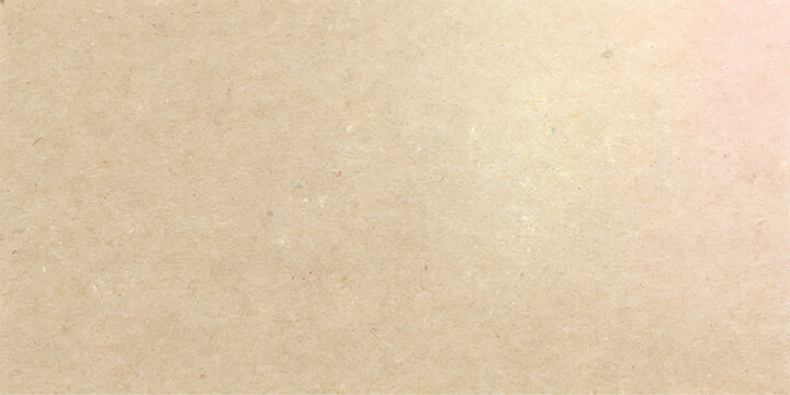 Aged vintage parchment with a rough brown grunge texture provides a blank antique paper backdrop for a textured cardboard material design