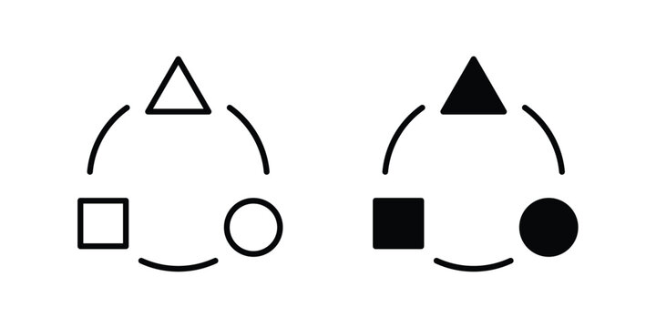 Adaptation icon series in black