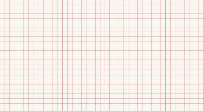 Graph paper background with blue and red grid lines on white