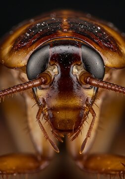 Cockroach Close-Up: Eyes of the Insect World