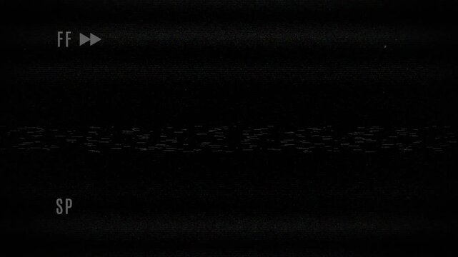 VHS tape FF  damaged old VCR 4K VIDEO	