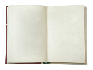 Fototapeta premium Open Blank Book Ready for Creativity