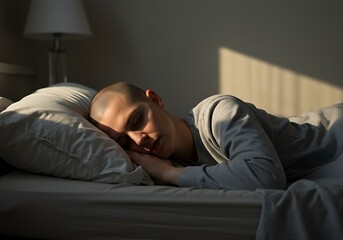 Fototapeta premium Golden Hour Slumber