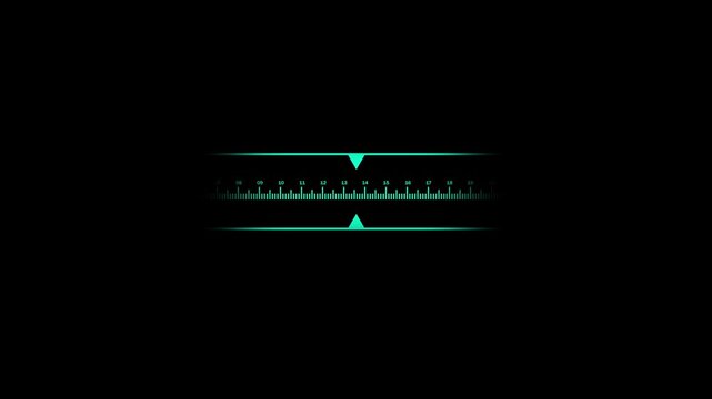 Progress bar upper animation for status display and infographic slider part animation