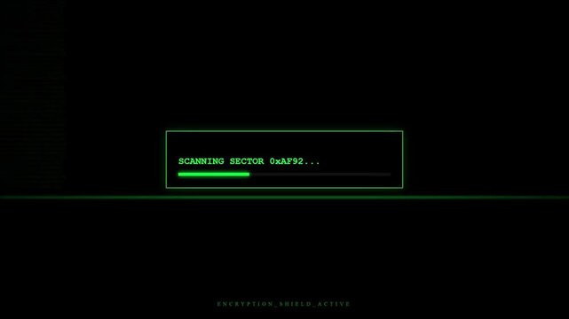 Cyber Attack Node Compromised Warning with System Failure Imminent Alert and Critical Network Security Breach Digital Interface Animation.