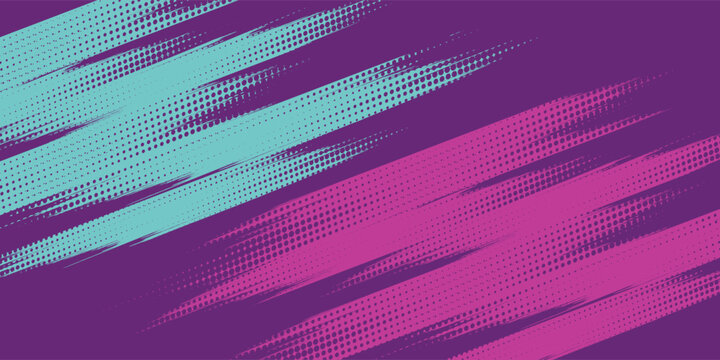 Abstract purple background with brush purple and tosca.