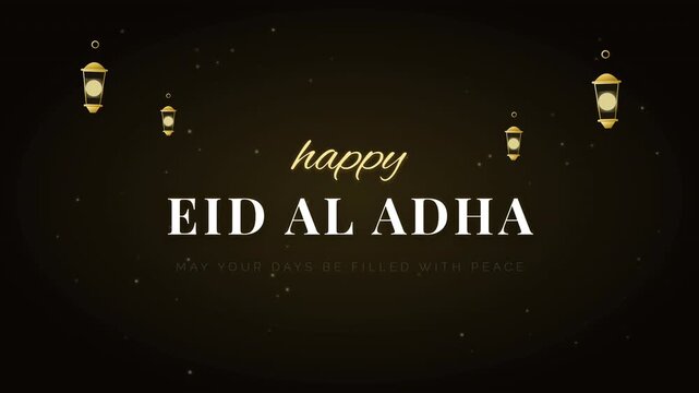 Eid Al Adha Celebration Lanterns.
