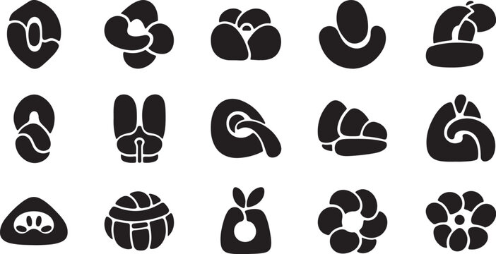 Variety of different sushi icon designs available