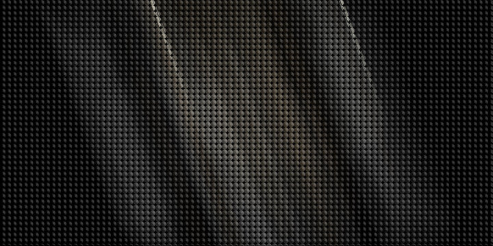 Abstract dark carbon fiber texture background