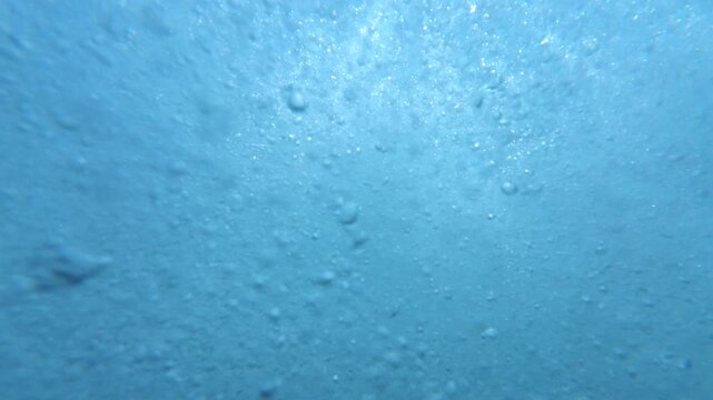 Underwater Blue Sunlight Slow Motion x4 Filmed at 120fps