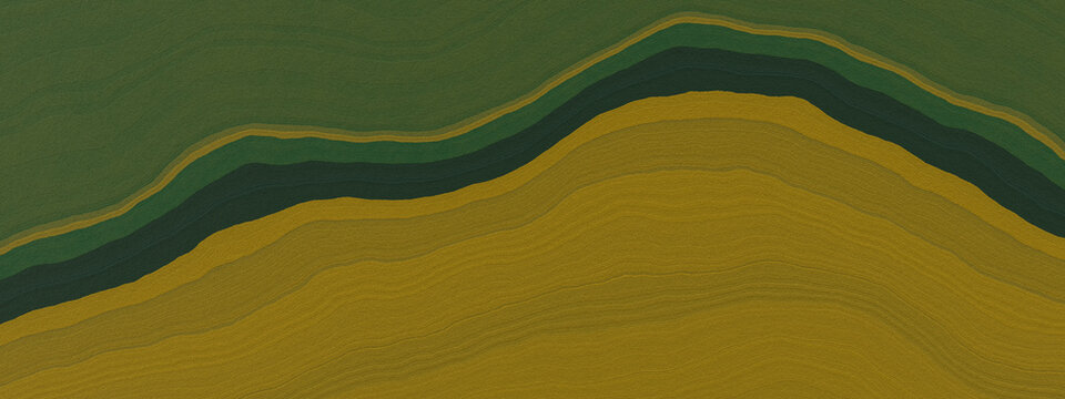 Abstract soil and rock background. Green and yellow layered stone texture